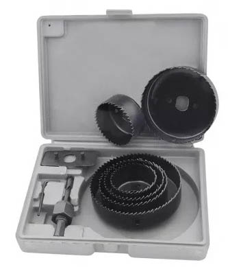 Набор кольцевых пил для отверстий 8шт 51-102mm