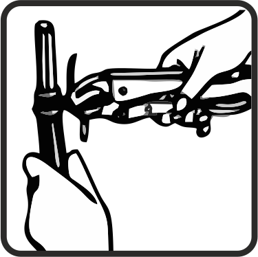 Струбцина с "плоскими губками" 250мм STAB