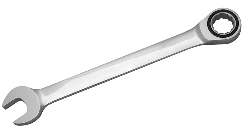Ключ комбинированный трещоточный 19 мм STAB